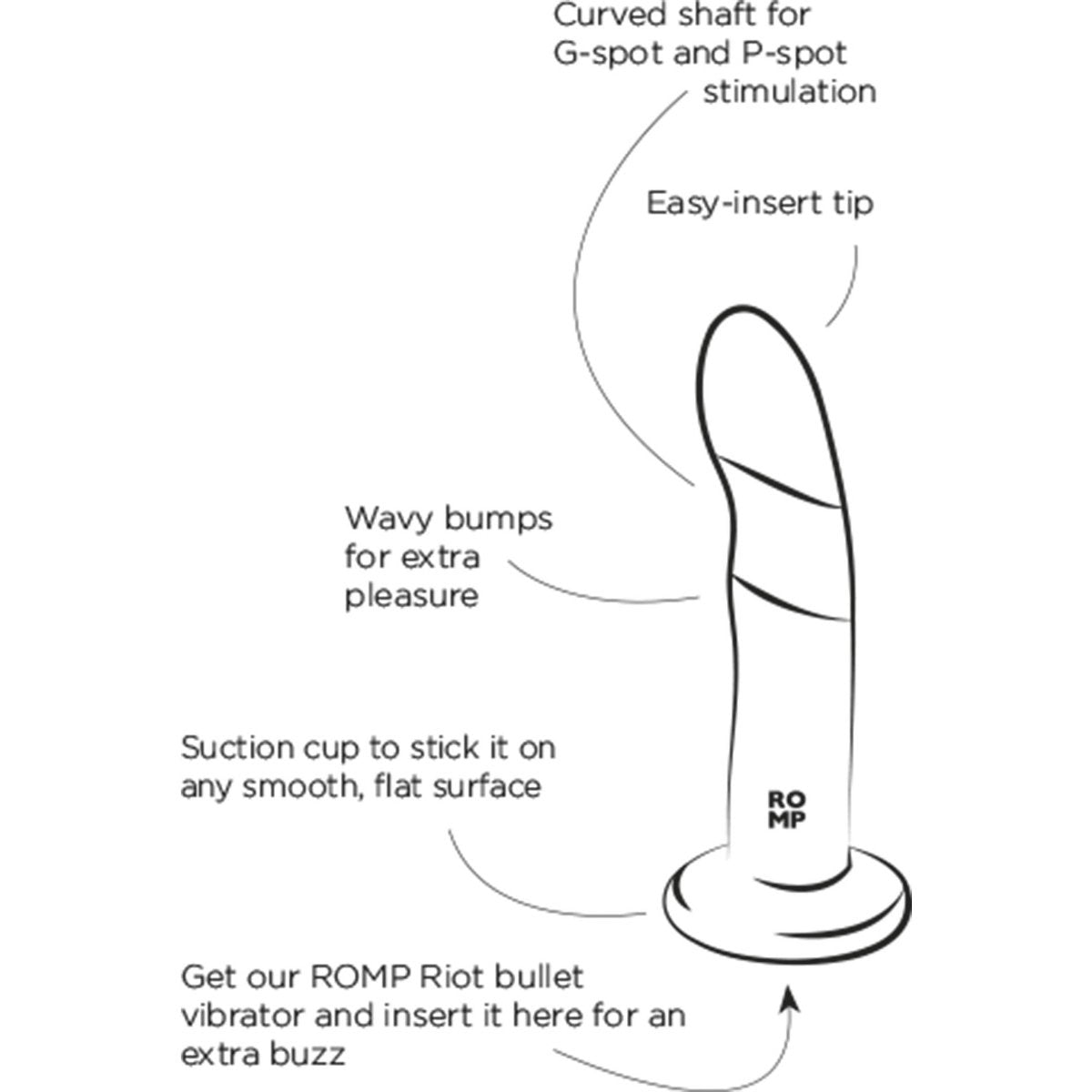 Romp Piccolo Dildo
