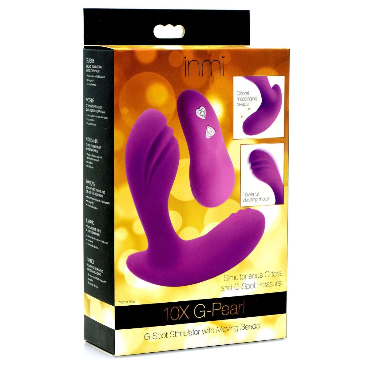 Inmi 10Xg-Pearl G-Spot Stimulator Vibrator