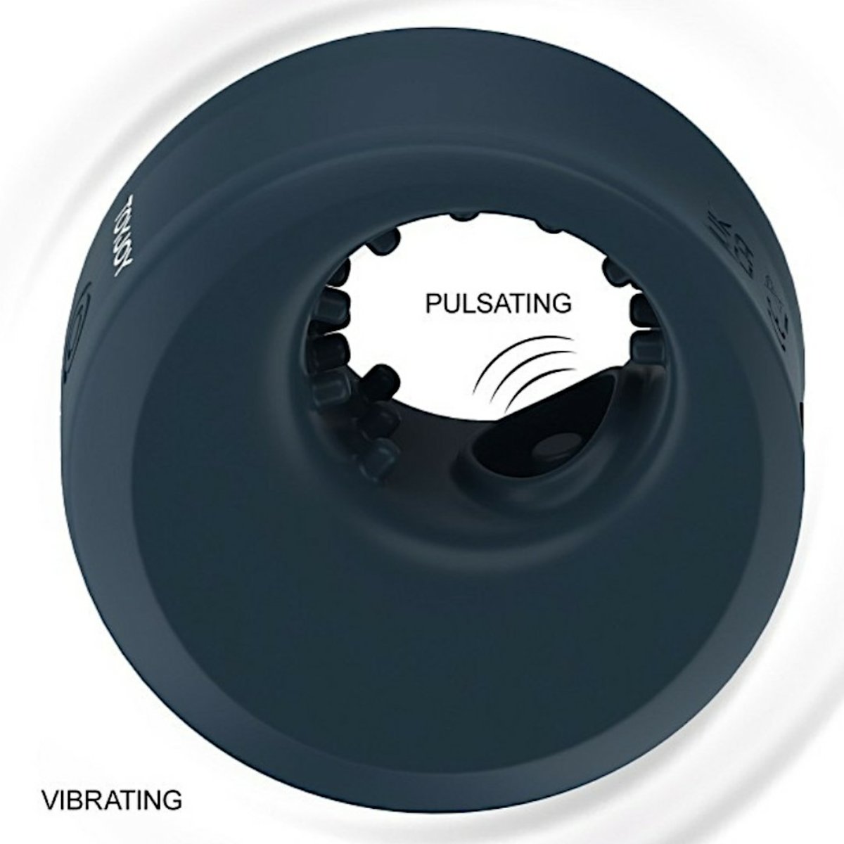 Zephyr Pulsating Stroker & C-Ring