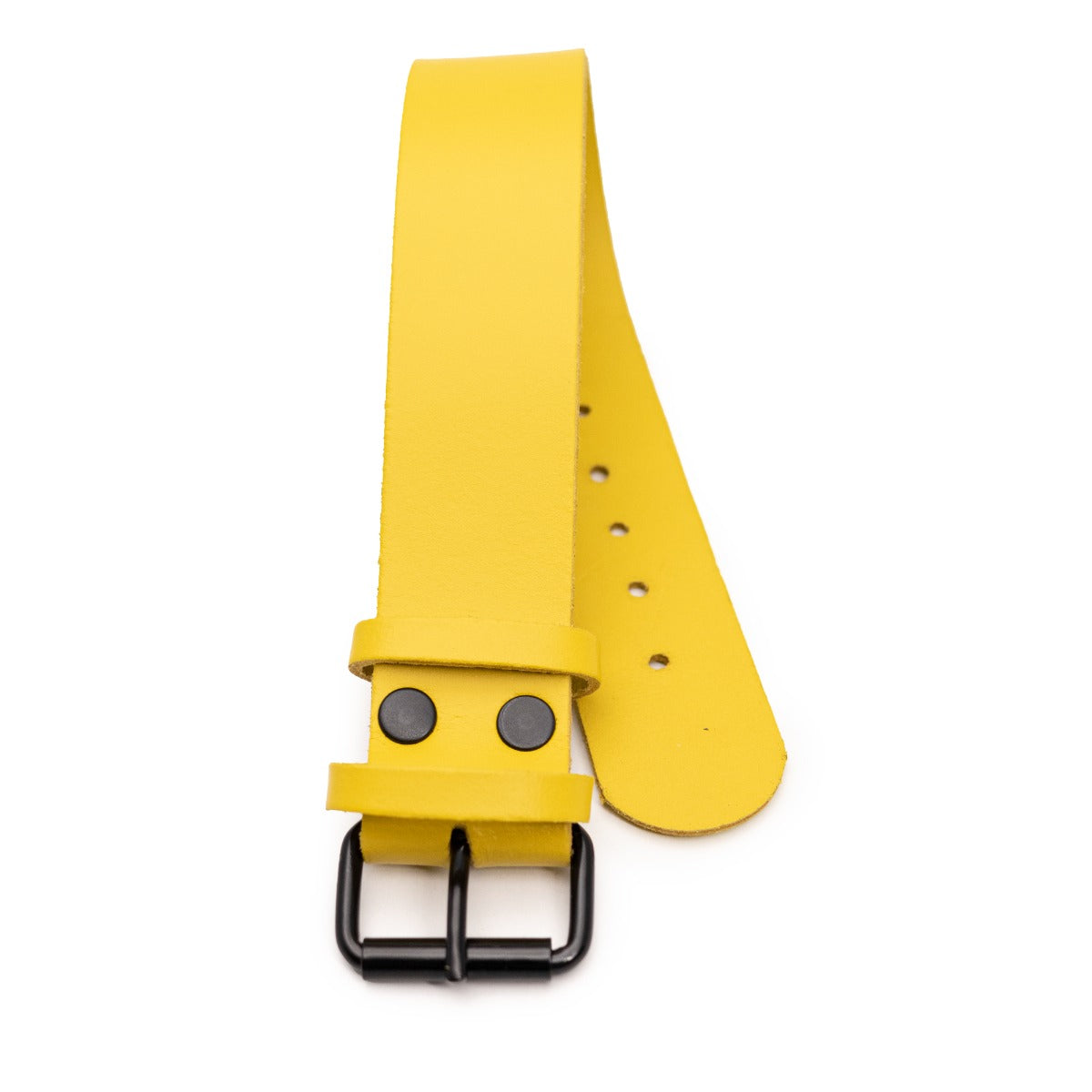 Leather Armband Yellow