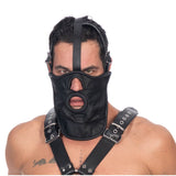 Leather Mask W/Opening