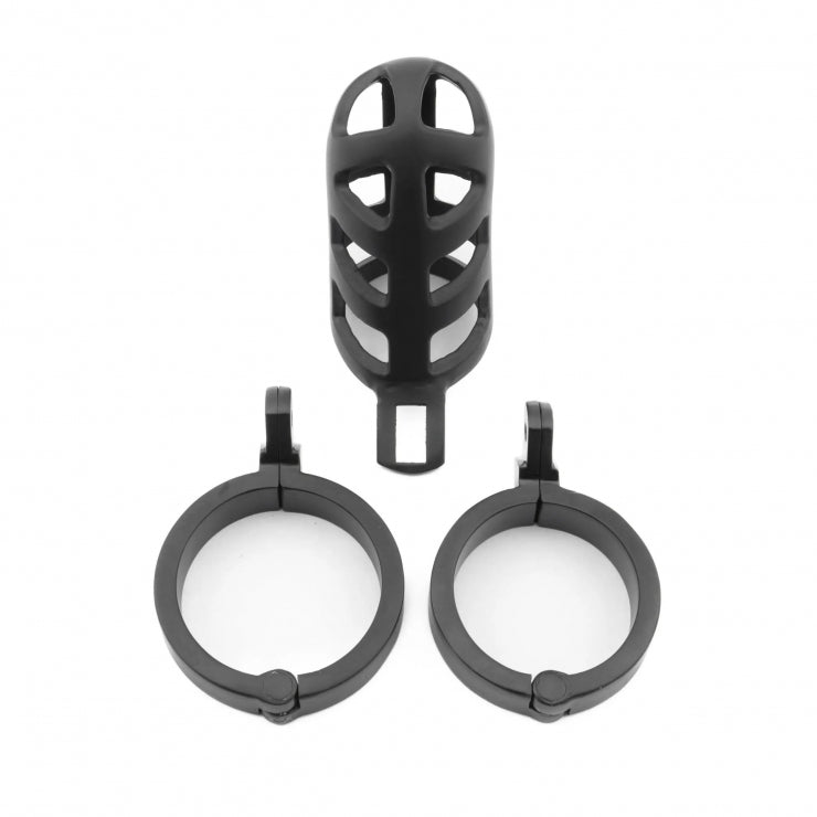 Brutal Cock Cage Black