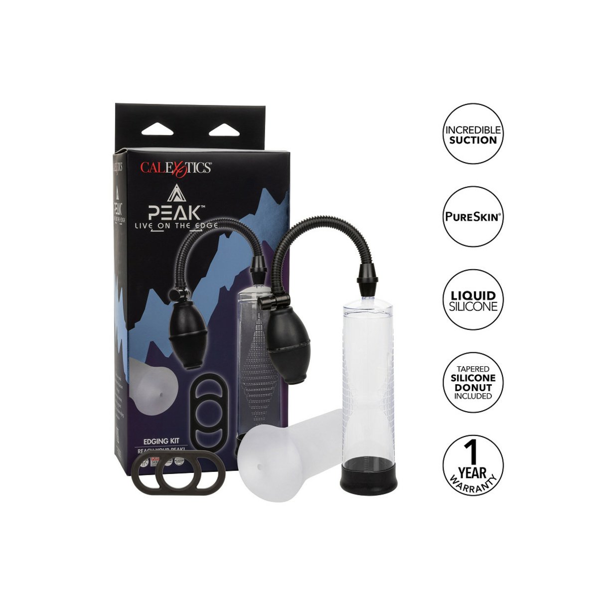 Peak Edging Kit Masturbator/Pump
