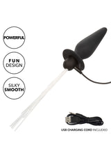 Southern Lights Vibrating Light Up Anal Probe Black