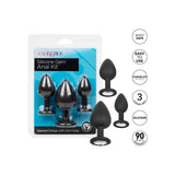 *Cal Exotics Silicone Gem Anal Kit Butt Plug