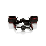 Scandal Breathable Ball Gag With Cuff
