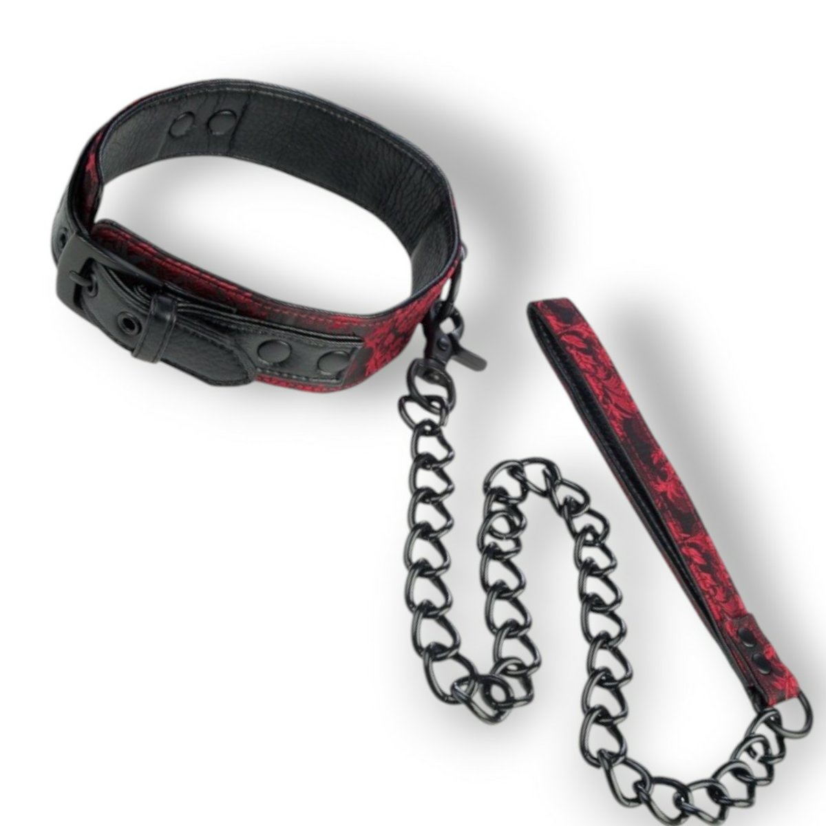 Scandal Collar With Leash