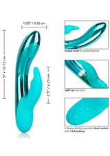 Dazz Led Brilliance Rabbit Vibrator Mint Cal Exotics