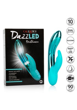 Dazz Led Brilliance Rabbit Vibrator Mint Cal Exotics