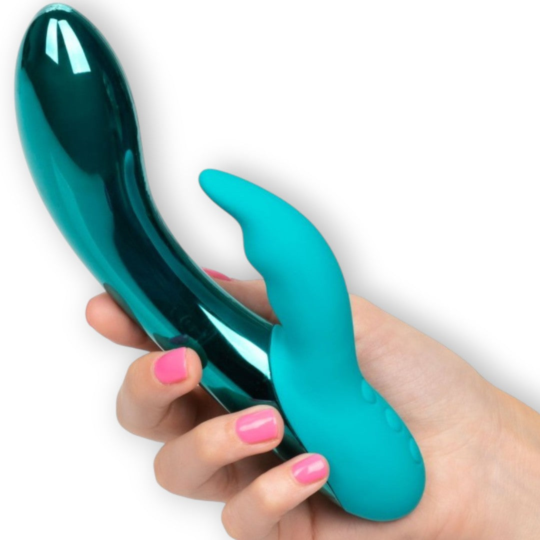 Dazz Led Brilliance Rabbit Vibrator Mint Cal Exotics