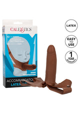 The Accomodator Chin Cock  Brown by Cal Exotics