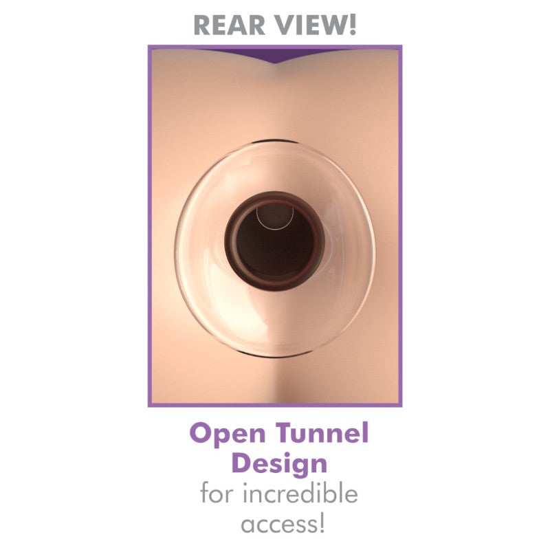 Anal Fantasy Elite Beginner's Anal Glass Gaper-Clear