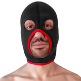 Brutus Neoprene Face Fucker Hood Black Red