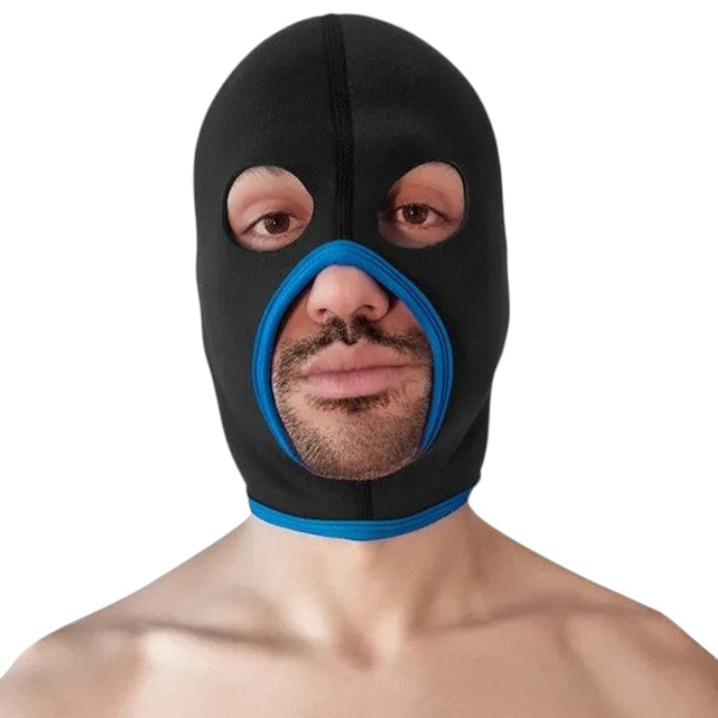 Brutus Neoprene Face Fucker Hood Blue