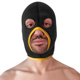 Brutus Neoprene Face Fucker Hood Black Yellow