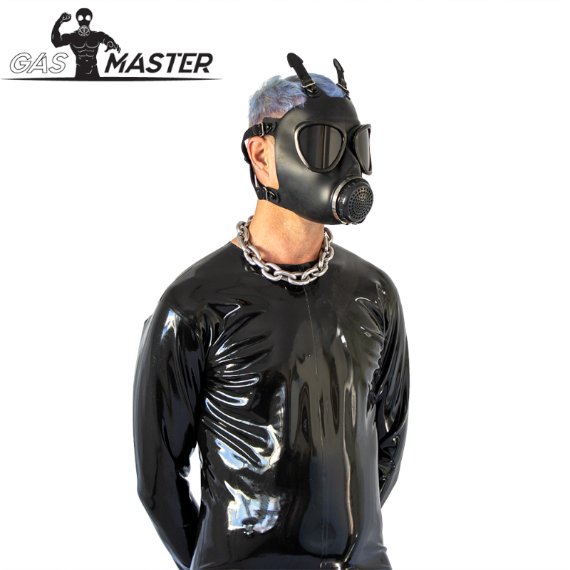 Gasmaster Army Gas Mask w Black Lenses