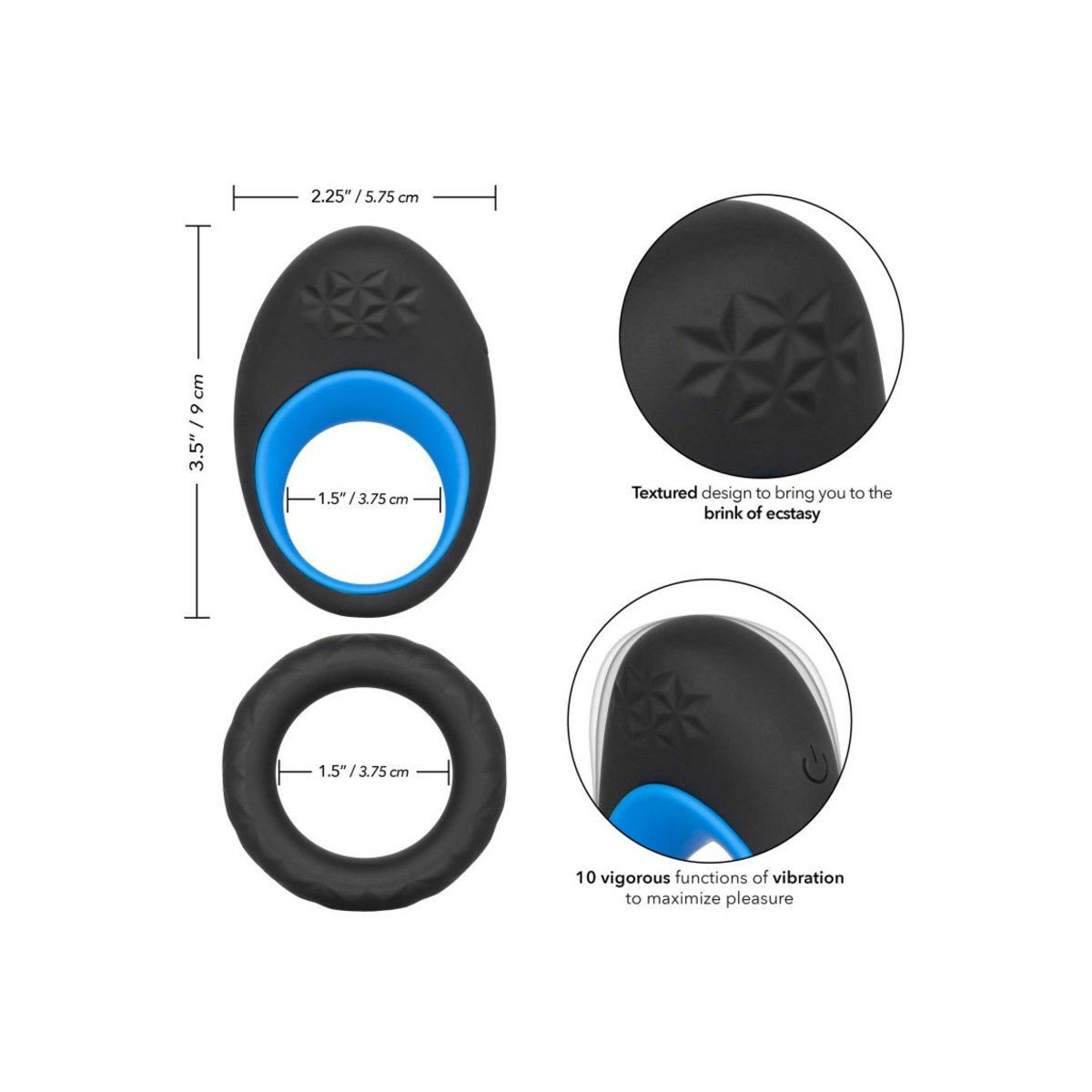 Link Up Max Vibrating Cock Ring Cal Exotics