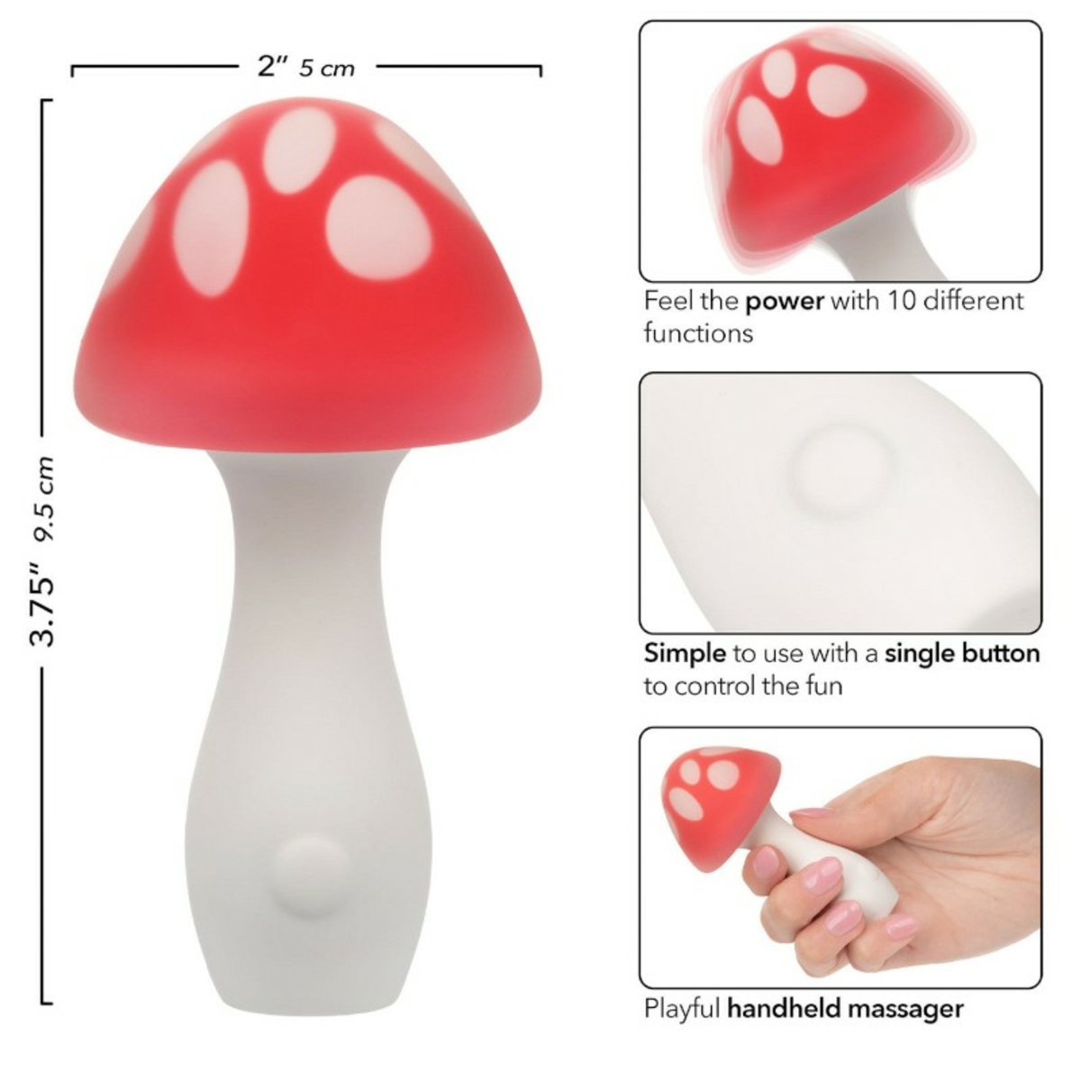 Muff Shroom Playful Massager