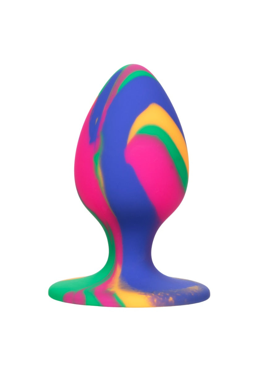 Cheeky Tie-Dye Butt Plug Medium