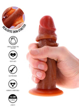 ToyJoy Get Real Silicone Foreskin DIldo