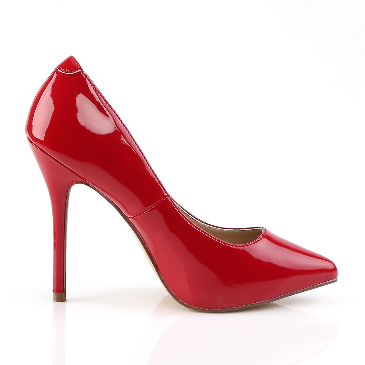 AMUSE-20 Classic Court Shoe Red