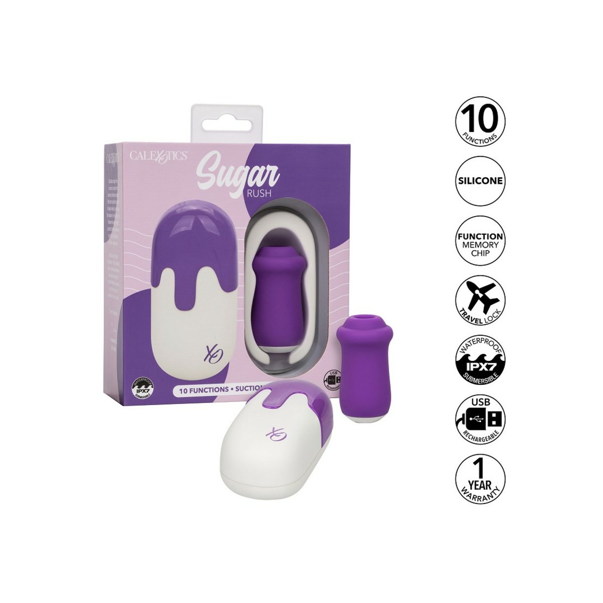 Sugar Rush Clitoral Suction Vibrator