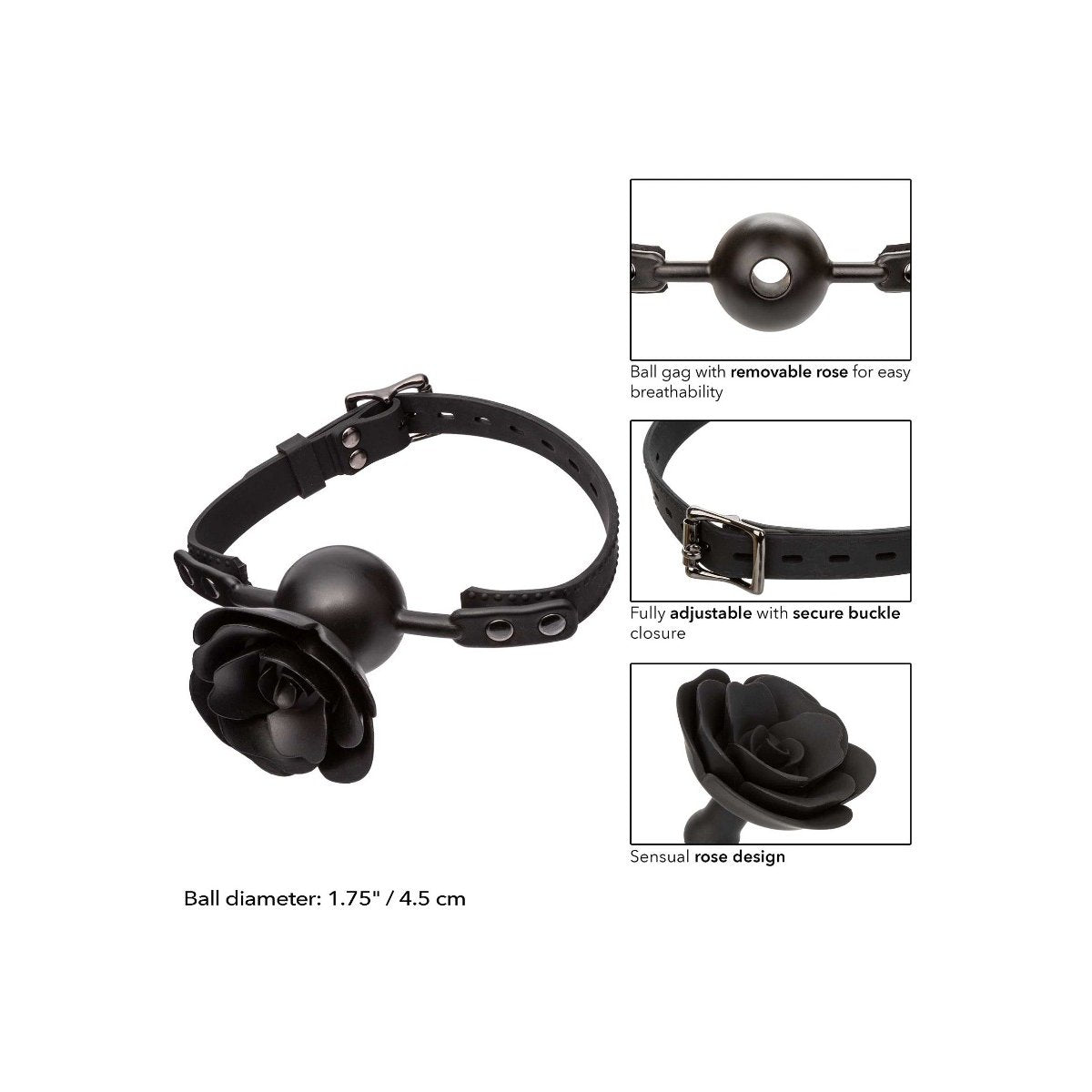 Removable Rose Gag