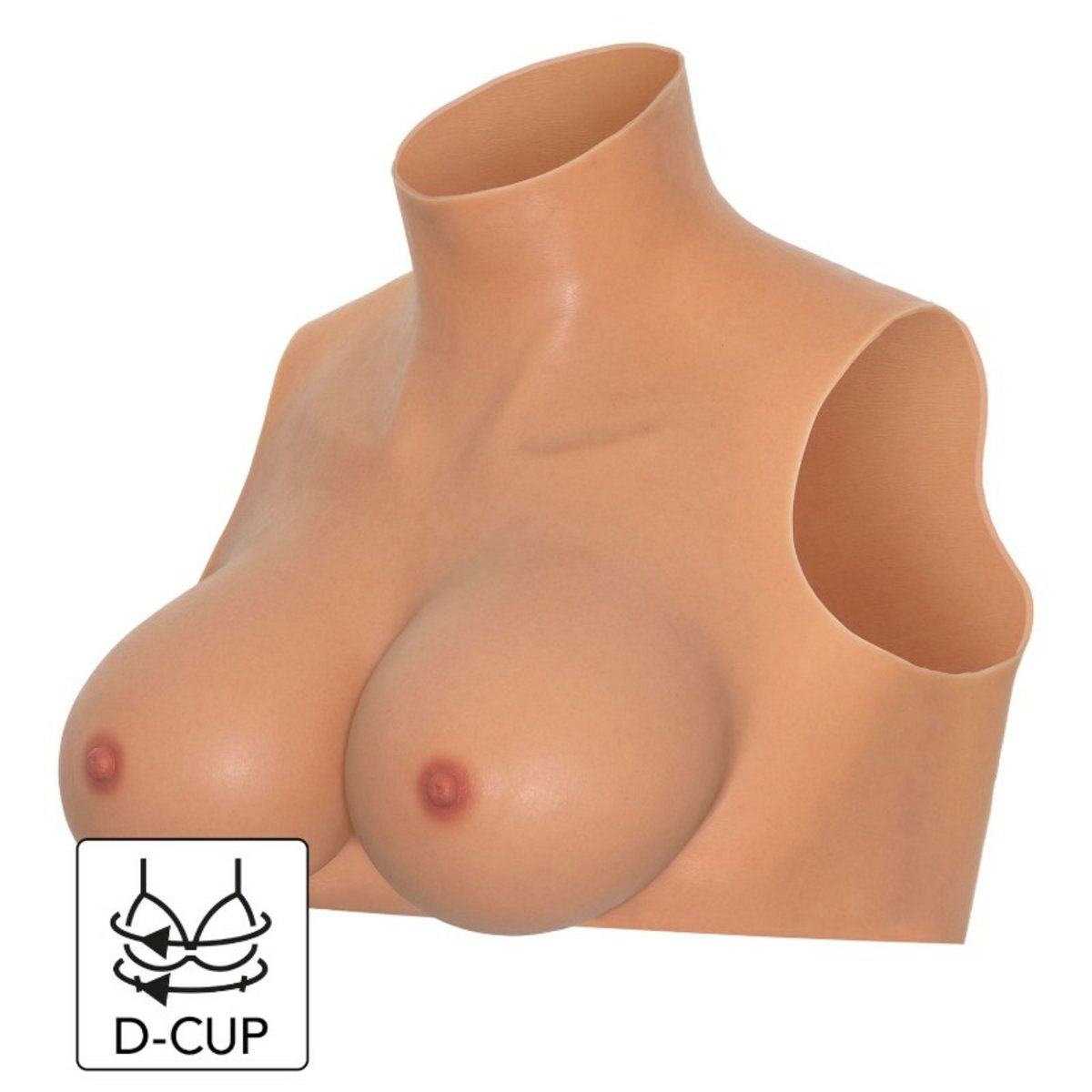 Alter Ego Breasts Crop Top High Neck D Cup