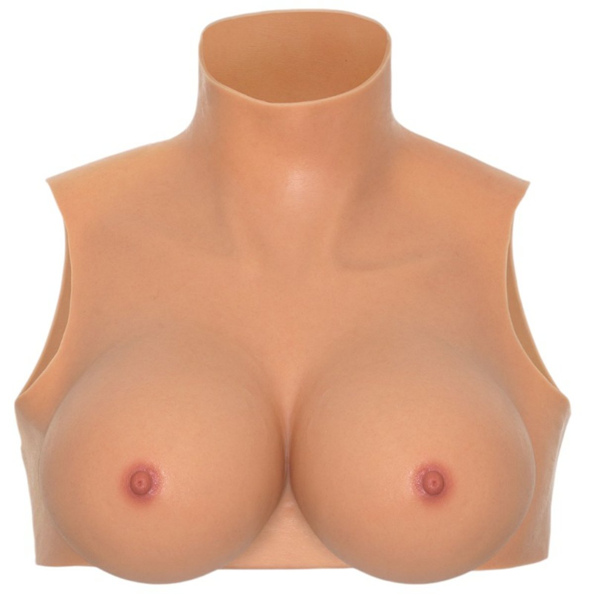 Alter Ego Breasts Crop Top With High Neck D-Cup