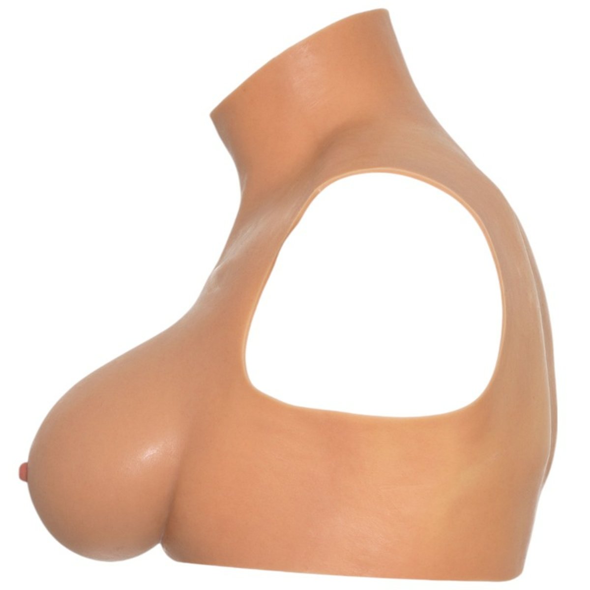 Alter Ego Breasts Crop Top With High Neck D-Cup