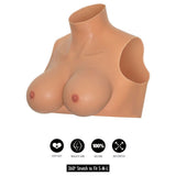 Alter Ego Breasts Crop Top With High Neck D-Cup