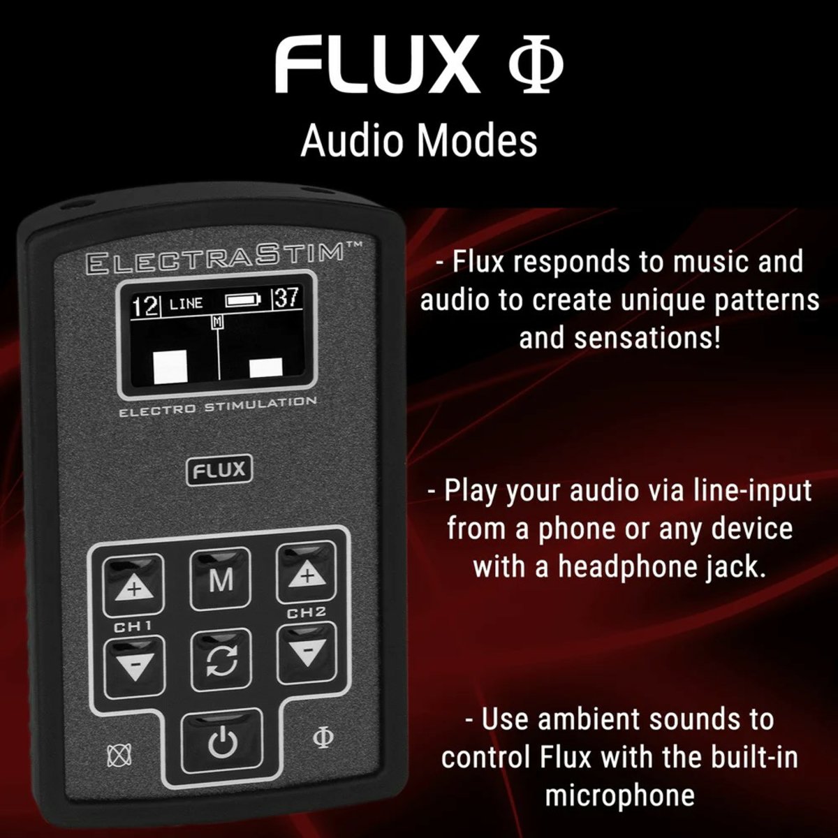 Electra Stim Flux Electro Stimulator-Em180 - ElectraStim
