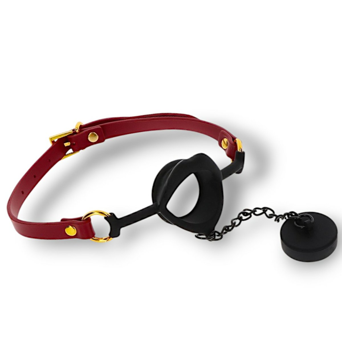 Kinky Gag With Plug
