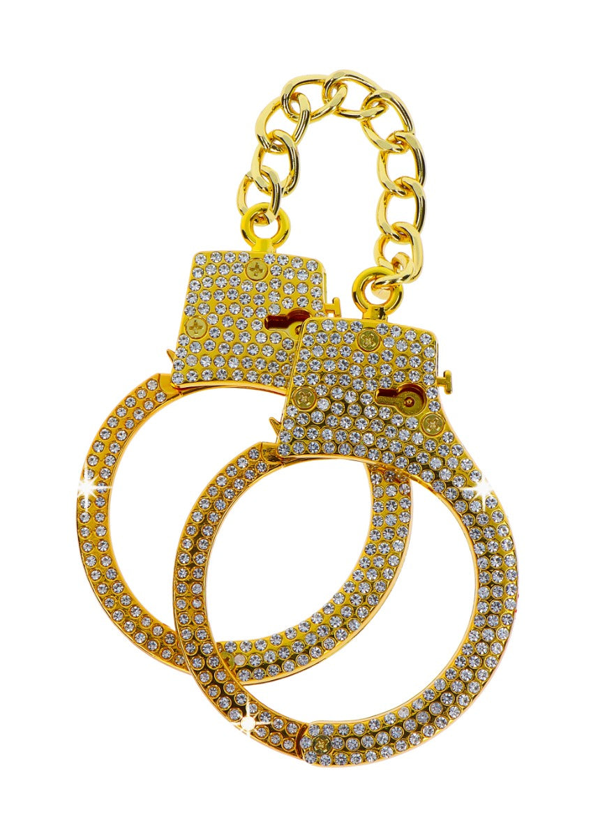 Diamond Wrist Cuffs Gold