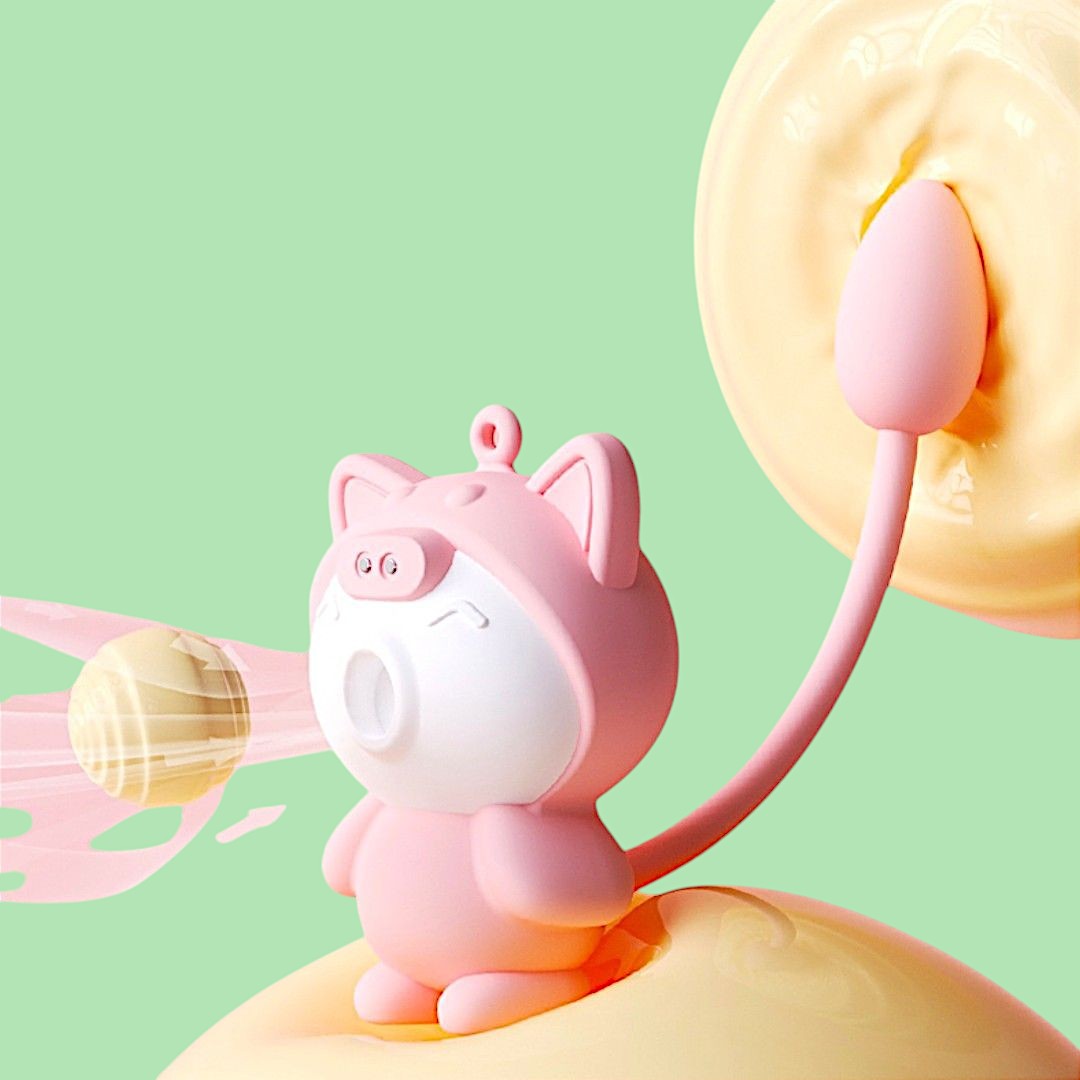 Kitten Joy Clitoral Suction Vibe-Pink