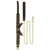 Vogue Studded Collar And Leash