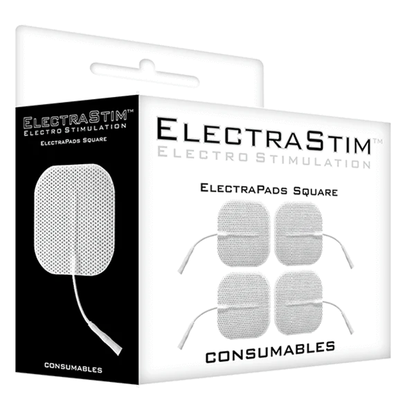ElectraStim Square Self-Adhesive Electra Pads (4 Pack)