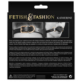 Fetish & Fashion Katherine Heart Gag Black