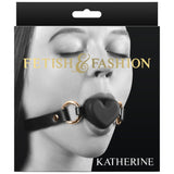 Fetish & Fashion Katherine Heart Gag Black
