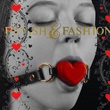 Fetish & Fashion Katherine Heart Gag Red
