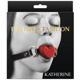 Fetish & Fashion Katherine Heart Gag Red