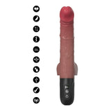 Inferno Realistic Thrusting And Wiggling Vibrator