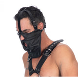 Leather Mask W/Opening