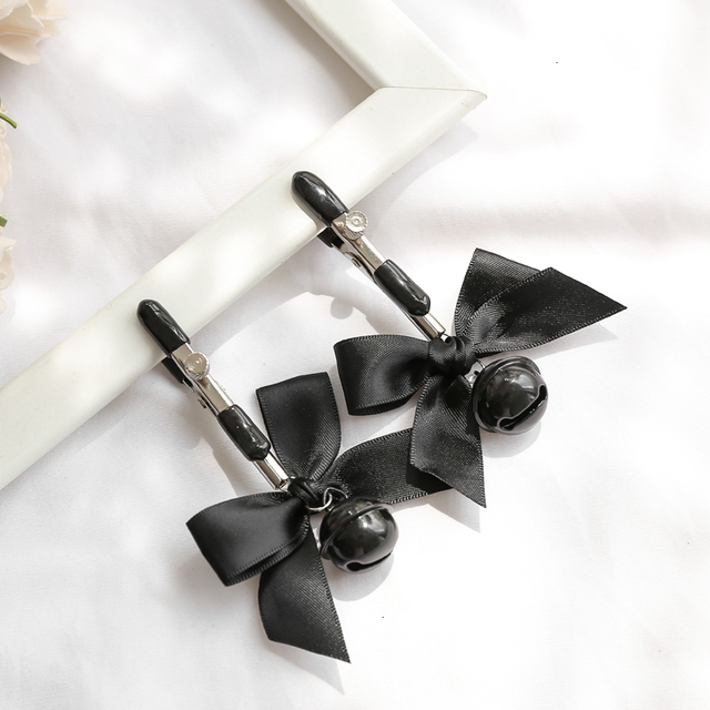 Bells And Bows Nipple Clamps