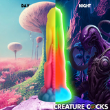 Creature Cocks 
Tenta-Glow Glow-in-the-Dark
Silicone Dildo