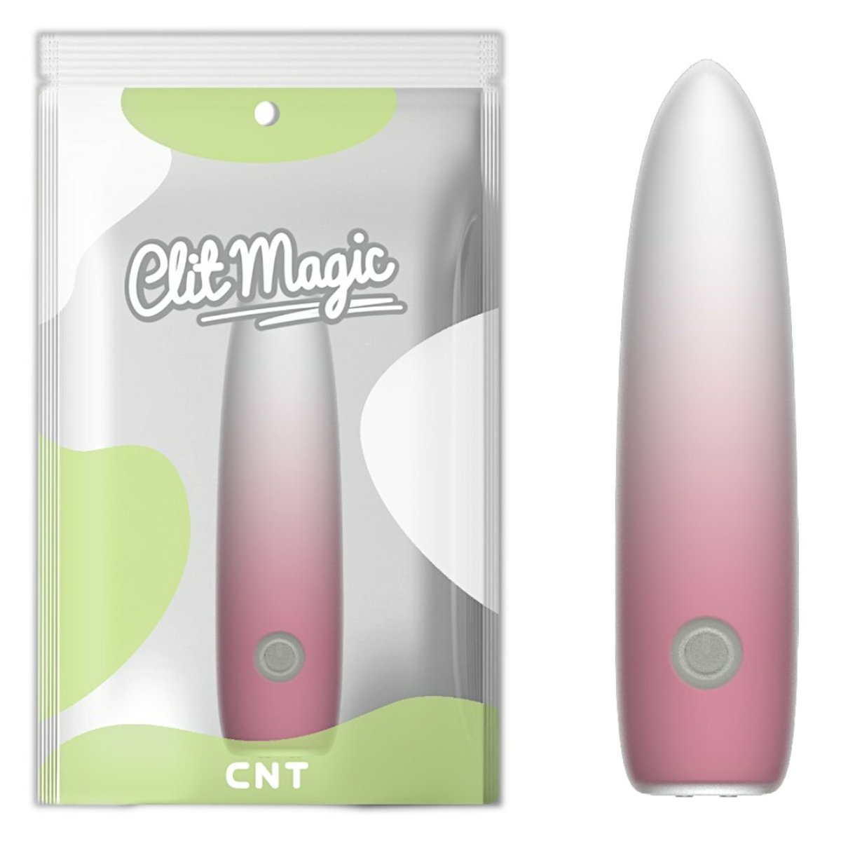 Sweet Bomb Classic Bullet Vibe-White & Pink