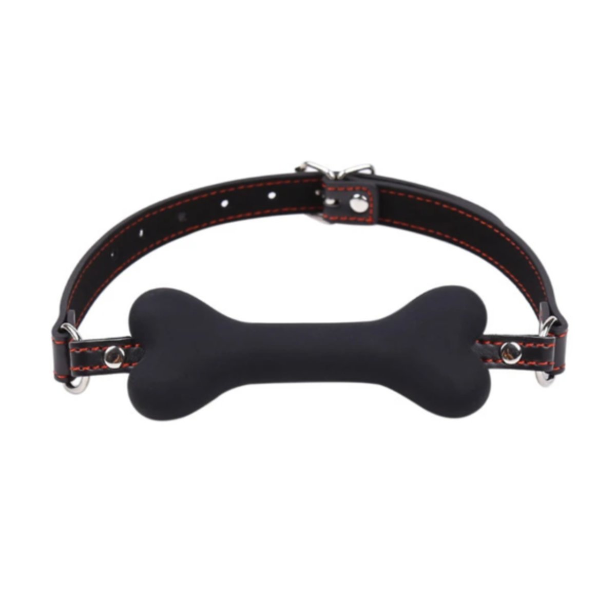 Dog Bone Gag - Black