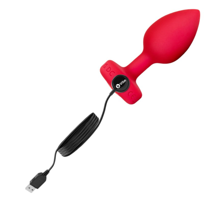 B-Vibe Vibrating Heart Plug M/L