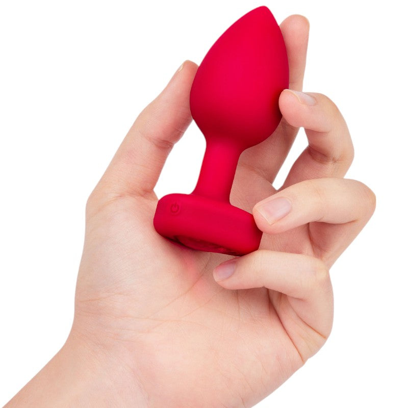 B-Vibe Vibrating Heart Plug M/L