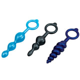 B-Vibe Beaded Butties Bundle Anal Plug